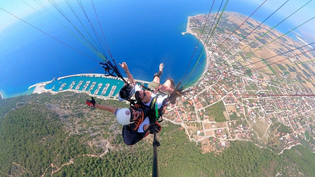 Bodrum Yamaç paraşütü